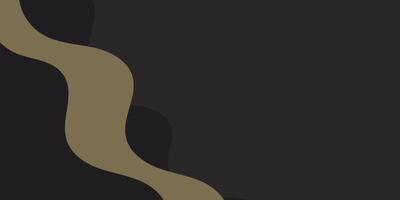 dark green background with waves and copy space vector