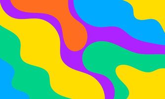 a colorful abstract background with waves and lines vector