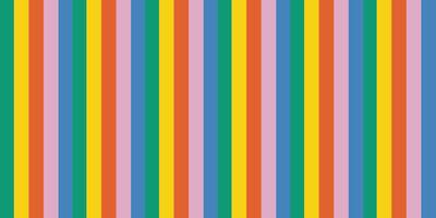 a rainbow striped background with many different colors vector