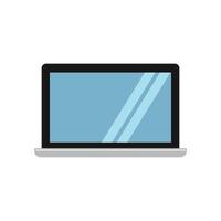 laptop computer icon illustration design on white background vector