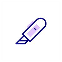 A pen with a sharp point on it vector