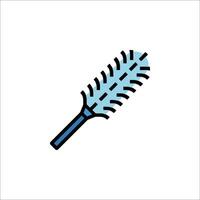 A brush icon on a white background vector