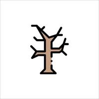 A tree with no leaves on it vector