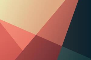 Minimalist Geometric Abstract with Warm Tones vector