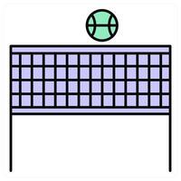 Basket Ball Net and goal net icon concept vector