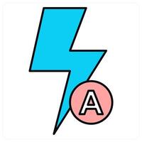 Power and turn off icon concept vector