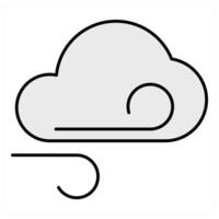 Wind and blow icon concept vector