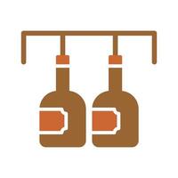Wine Tasting Icon Design vector