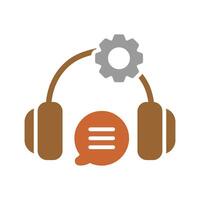 Technical Support Icon Design vector