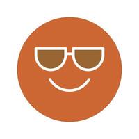 6 - Smiling Face with Sunglasse.eps vector