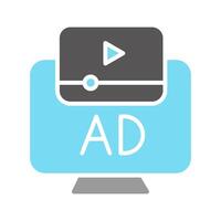 Ad Icon Design vector
