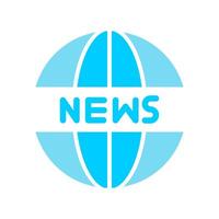News Website Icon Design vector
