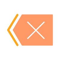 Delete Icon Design vector