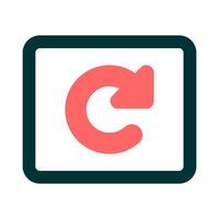 Refresh Symbol Icon Design vector