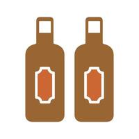 Wine Pairing Icon Design vector