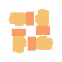 Teamwork Icon Design vector