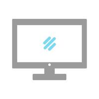 Monitor Icon Design vector