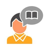 Storytelling Icon Design vector