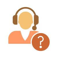 Help Request Icon Design vector