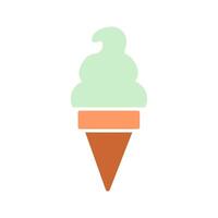 Ice Cream Icon Design vector