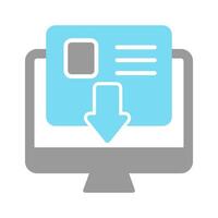Landing Page Icon Design vector