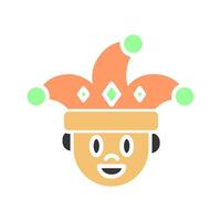 Clown Icon Design vector