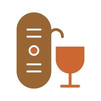 Wine Aerator Icon Design vector