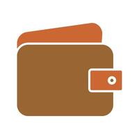 Wallet Icon Design vector