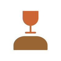 Wine Snob Icon Design vector
