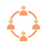Supportive Community Icon Design vector