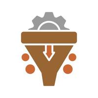 Conversion Rate Icon Design vector