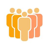 Diversity and Inclusion Icon Design vector