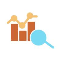 Data Analytics Icon Design vector