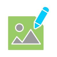 Photography Editing Icon Design vector