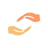 Supportive Hand Icon Design vector