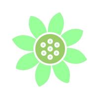 Sunflower Symbol Icon Design vector