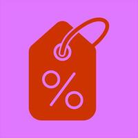 Promotional Code Icon Design vector