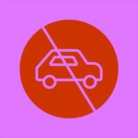 Prohibited Sign Icon Design vector