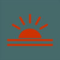 Sunrise Icon Design vector