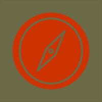Compass Icon Design vector