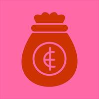 Money Bag Icon Design vector