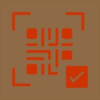QR Code Link Icon Design vector