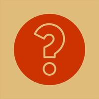 Help Button Icon Design vector