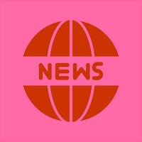 News Website Icon Design vector