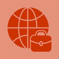 International Job Icon Design vector