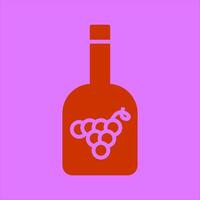 Wine Grapes Icon Design vector