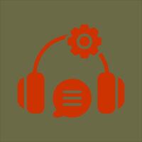Technical Support Icon Design vector