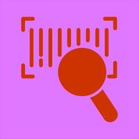 Barcode Database Icon Design vector
