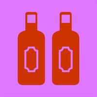 Wine Pairing Icon Design vector
