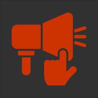 Call to Action Icon Design vector